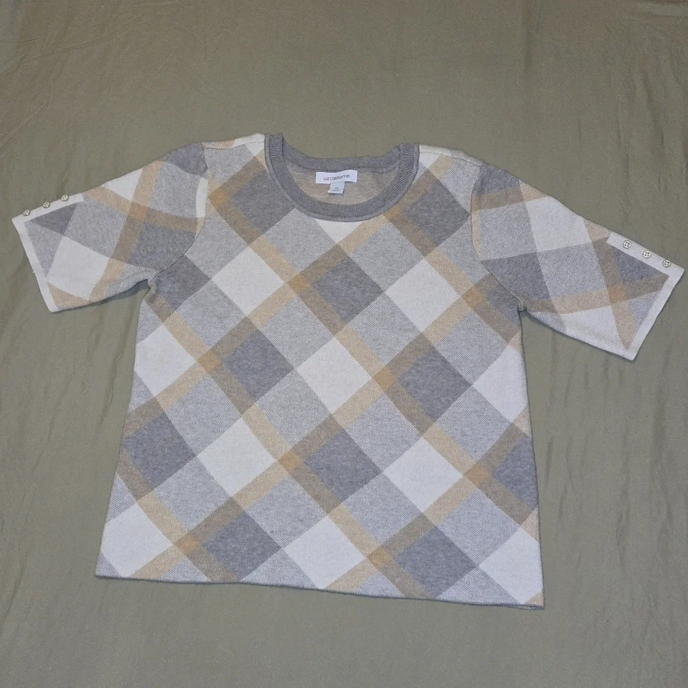 Liz Claiborne 3/4 Sleeve Sweater – Size LP #004